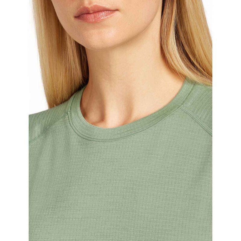 Icebreaker W Merino 200 Waffle Elevation SS Tee image number 2