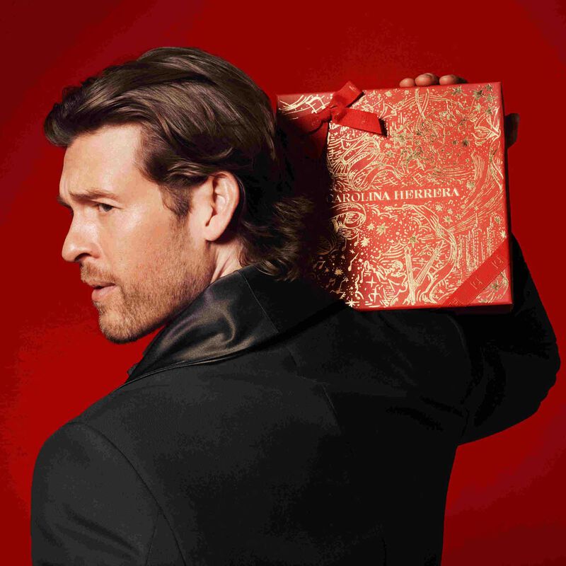 Carolina Herrera Bad Boy Cobalt 100ml EDP 3PC Xmas Gift Set image number 1