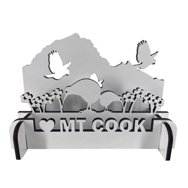 Abstract Designs Mount Cook Aoraki A5 - White image number 0