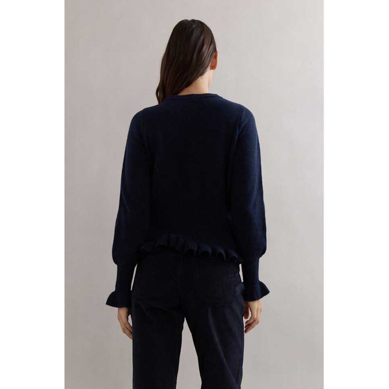 Caitlin Crisp Frilly Crop Crew image number 1