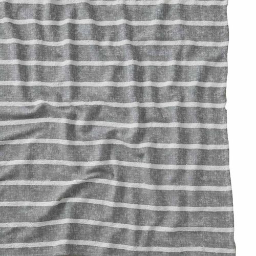 Weave Home Piazza Striped Cotton Blend Throw 145cm x 240cm