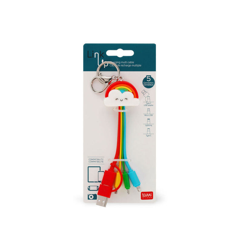 Legami Rainbow Multi Charging Cable image number 2