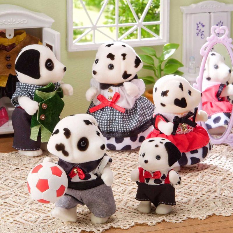 Sylvanian Families  Dalmatian Family image number 1