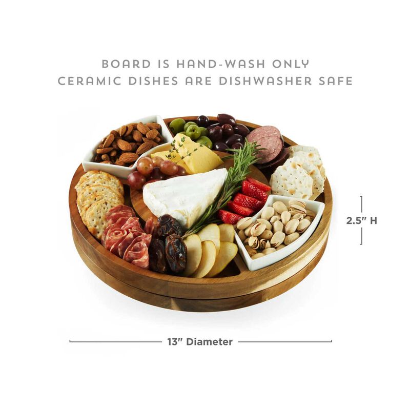 Rotating Charcuterie Board By Twine Living&reg; image number 3