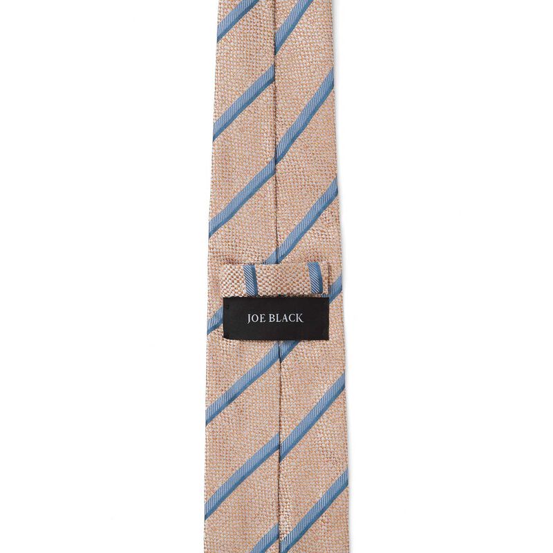 Joe Black Textured Stripe 7.5Cm Tie image number 3