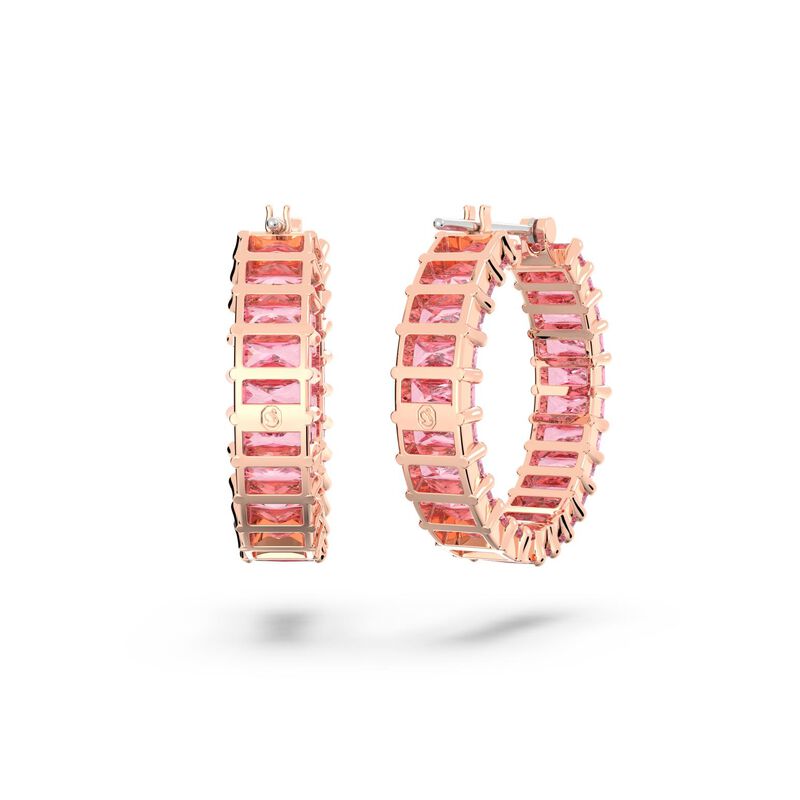 Swarovski Matrix Hoop Earrings image number 3