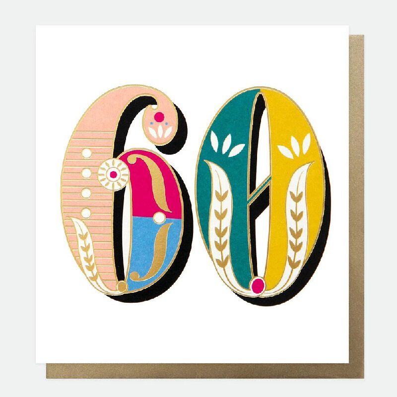 Caroline Gardner Carnival 60th Birthday Card image number 0