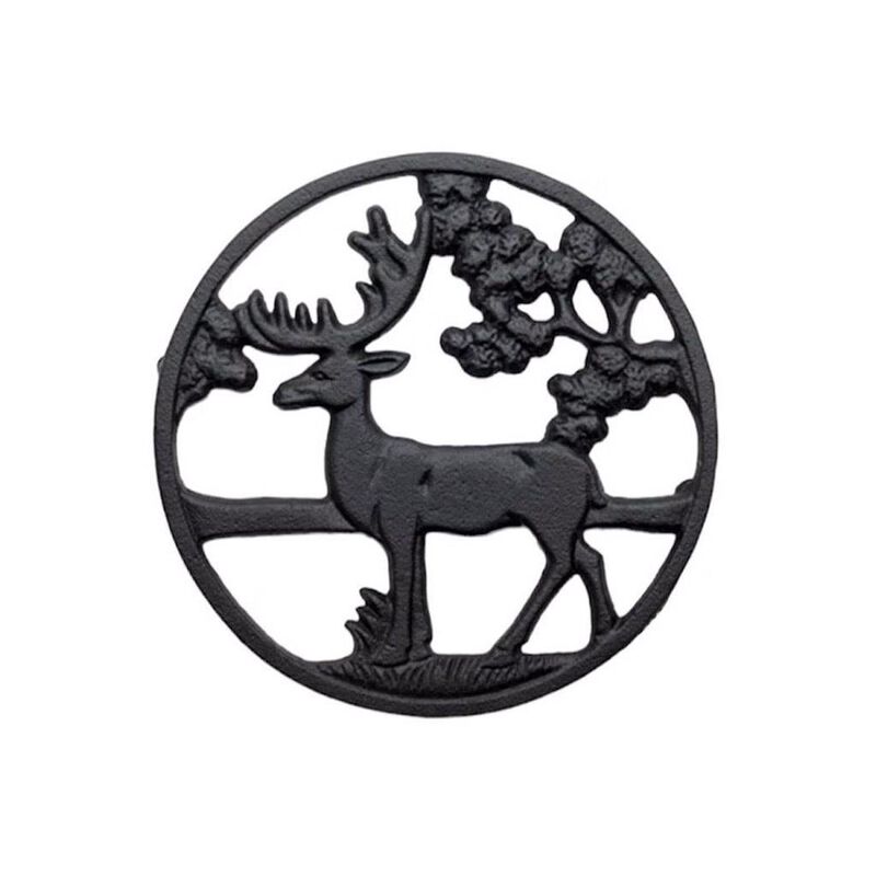 Cast Iron Deer Trivet image number 0