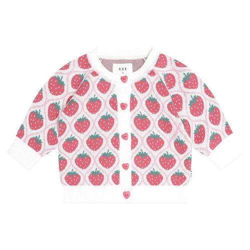 Huxbaby Strawberry Fields Cardi 3M-2Y