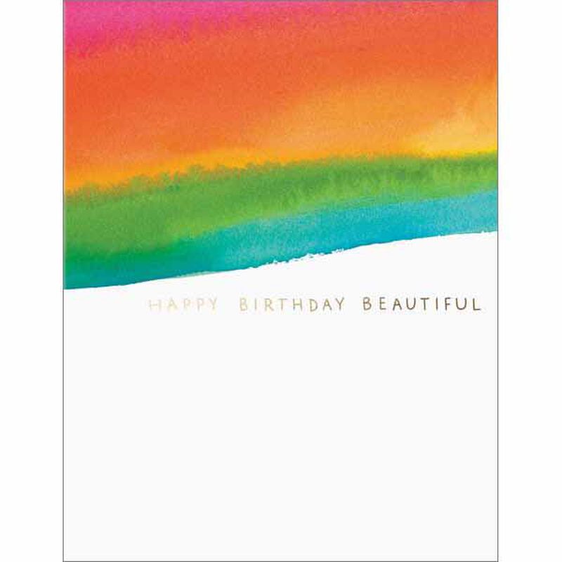 Beautiful Birthday Foil Card image number 0