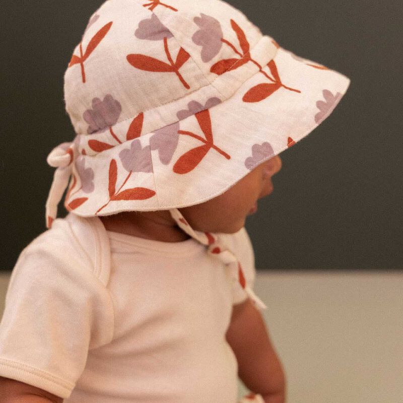 Nature Baby Muslin Sunhat image number 1
