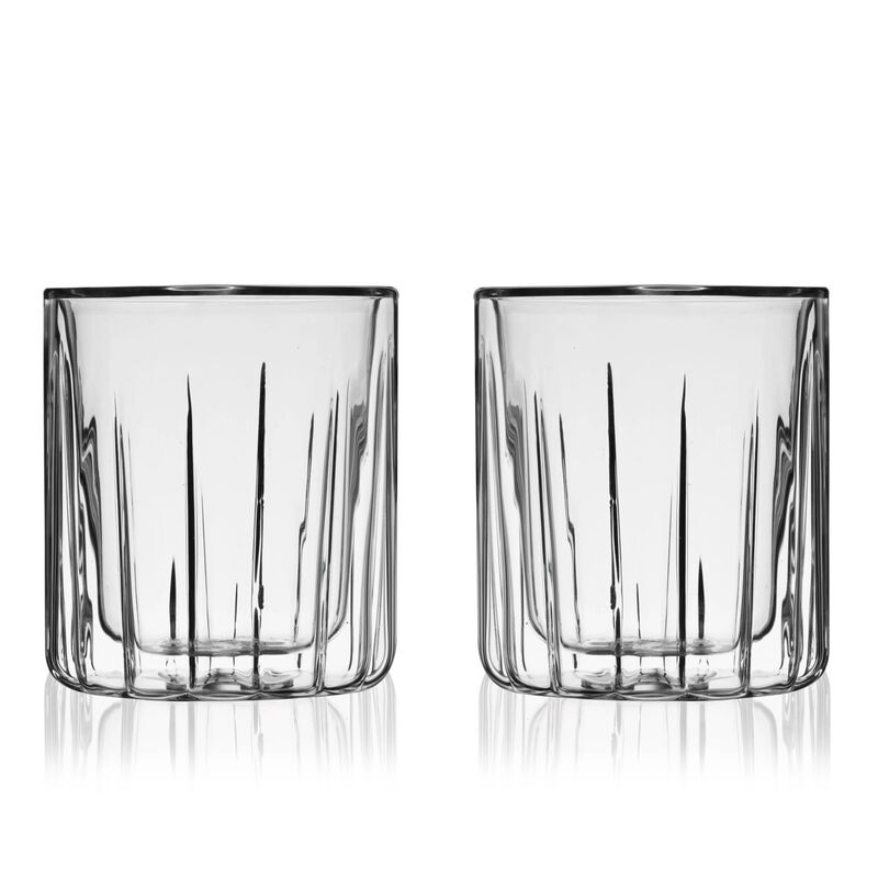 Double Walled Rocks Glasses by Viski® image number 2