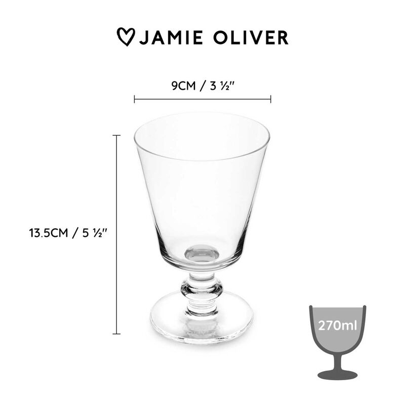 Jamie Oliver Big Love Winning Wine Glasses 270ml Set Of 4 image number 2