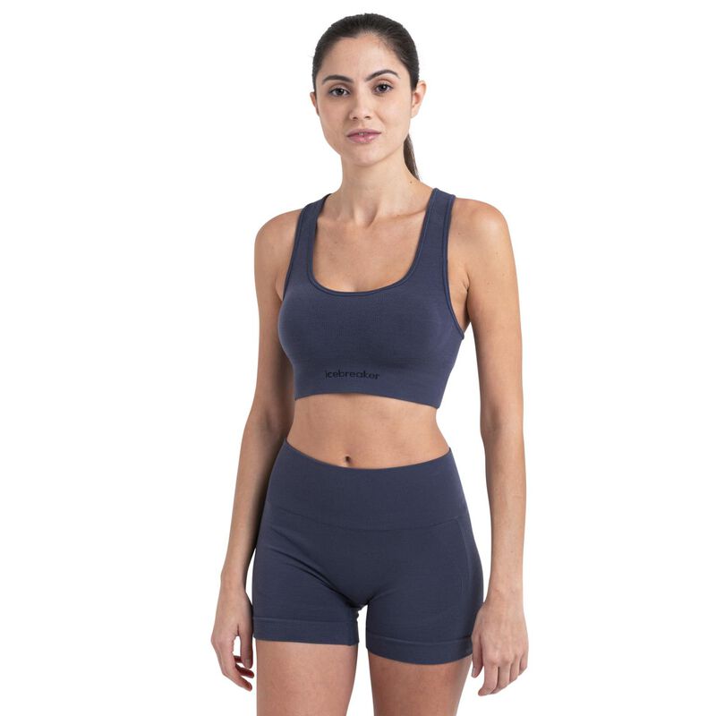 Icebreaker Womens Merino Seamless Active Bra image number 4