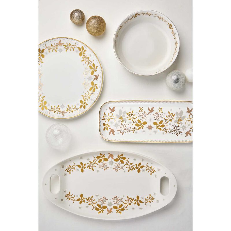 Maxwell & Williams White Christmas Serving Bowl 25X8cm Gift Boxed image number 1