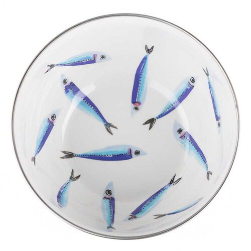 Shoeless Joe Stainless Steel Sardine Bowl 28.5cm