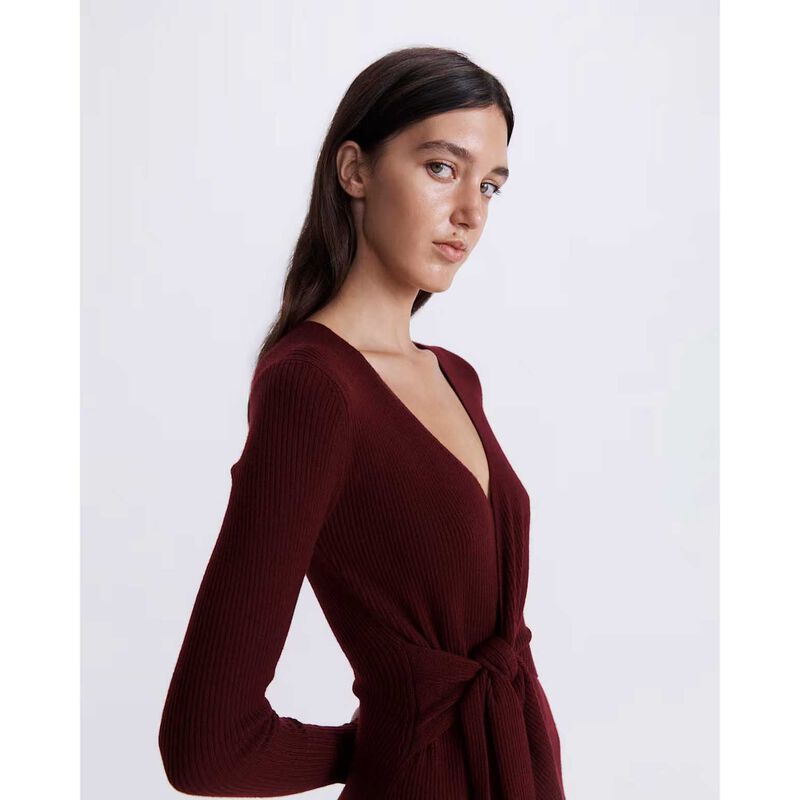 SABA Elle Wrap Knit Dress image number 2