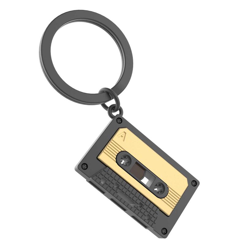 Metalmorphose Cassette Tape Keychain image number 0