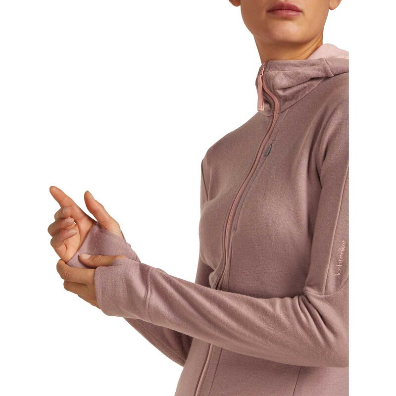 Icebreaker W Merino 260 Quantum LS Zip Hoodie image number 9