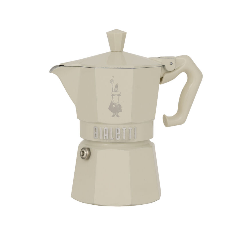 Bialetti Moka Exclusive Cream 3 Cup image number 0