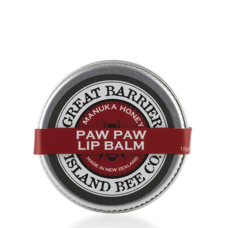Great Barrier Island Bee Co Pohutukawa & Paw Paw Soothing Lip Balm 15g image number 0