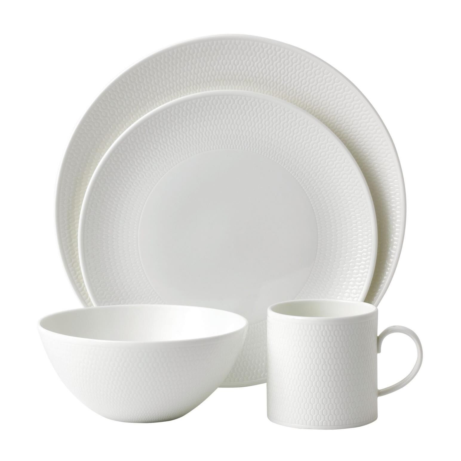 Wedgwood white bone china sale