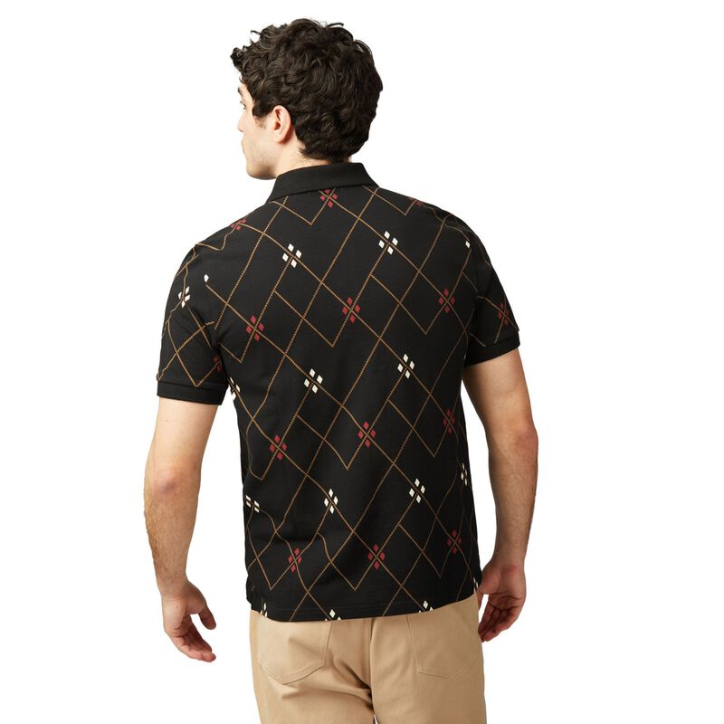 Ben Sherman Argyle Printed Polo image number 1