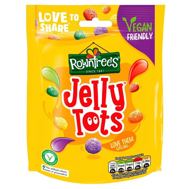 Rowntree's Jelly Tot Bag 150g image number 0