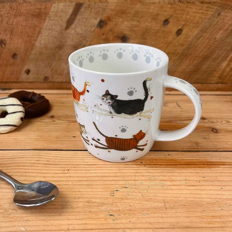 Alex Clark Cats Mug image number 1