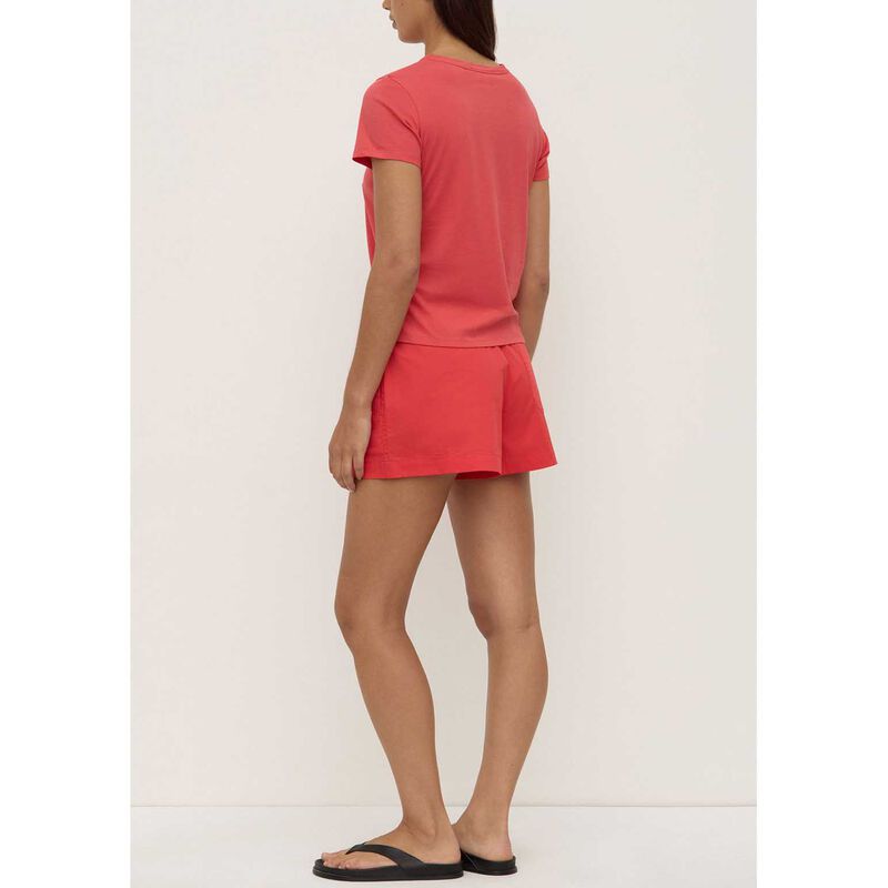 Assembly Label Indi Short Sleeve Tee Washed Chilli image number 1