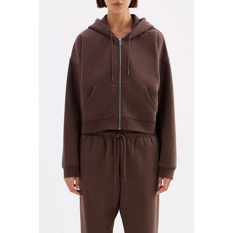 Nude Lucy Carter Zip Up Hoodie image number 3