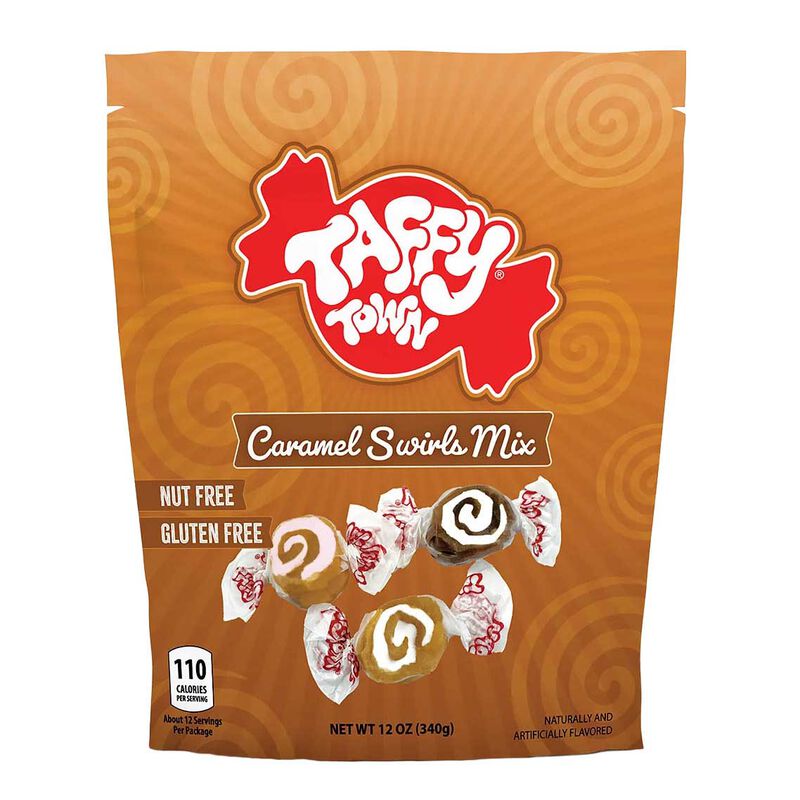 Taffy Town Caramel Swirls Taffy Mix Pouch 340g image number 0