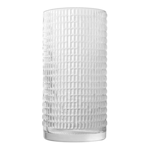 Pasabahce Peony Glass Vase 26cm