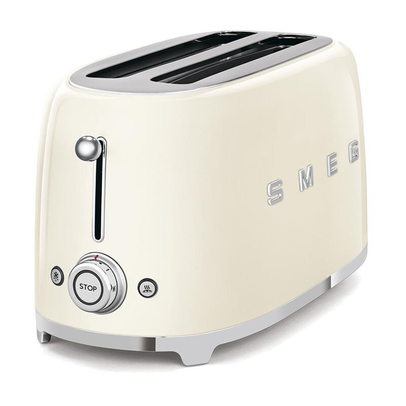 Smeg 4 Slice Toaster - Cream image number 0