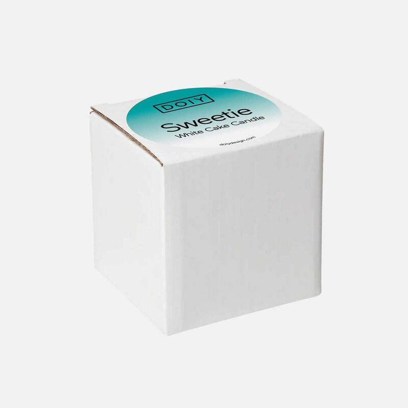 DOIY Sweetie Candle Cake White image number 3