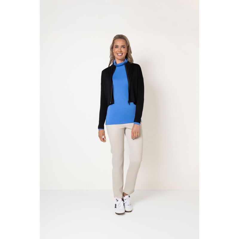 B Merino Zip Cardi image number 11