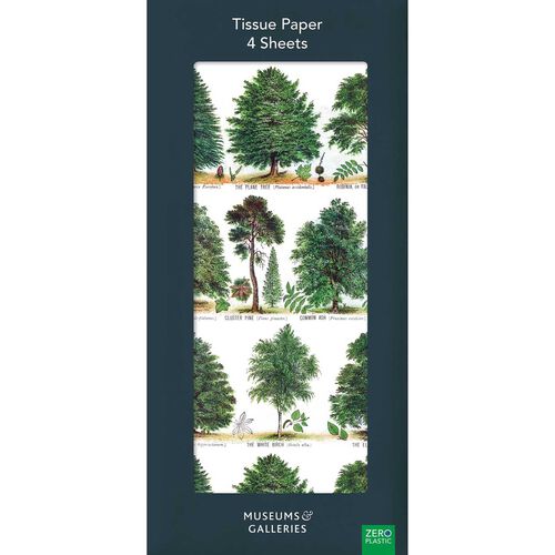 Museums & Galleries British Trees Tissue Paper