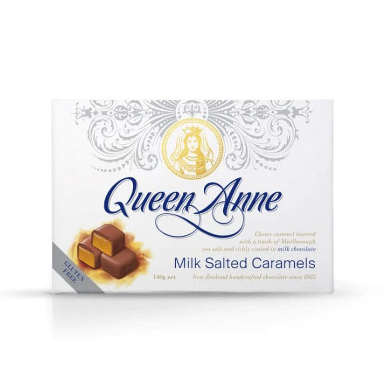 Queen Anne Milk Chocolate Salted Caramel 140g image number 0