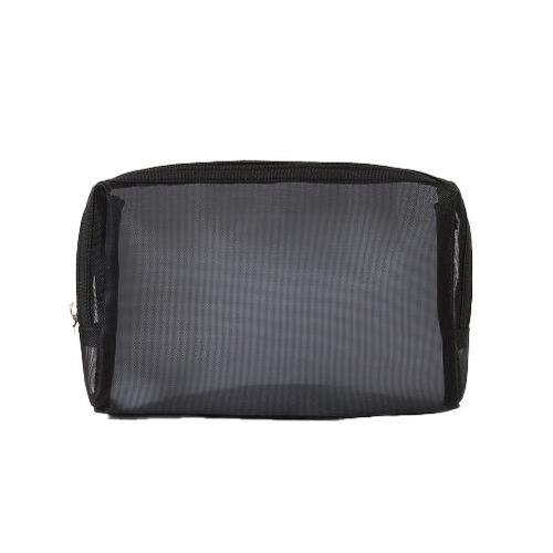 Citt&agrave; Mesh Wash Bag Black S 20x4x12cmh