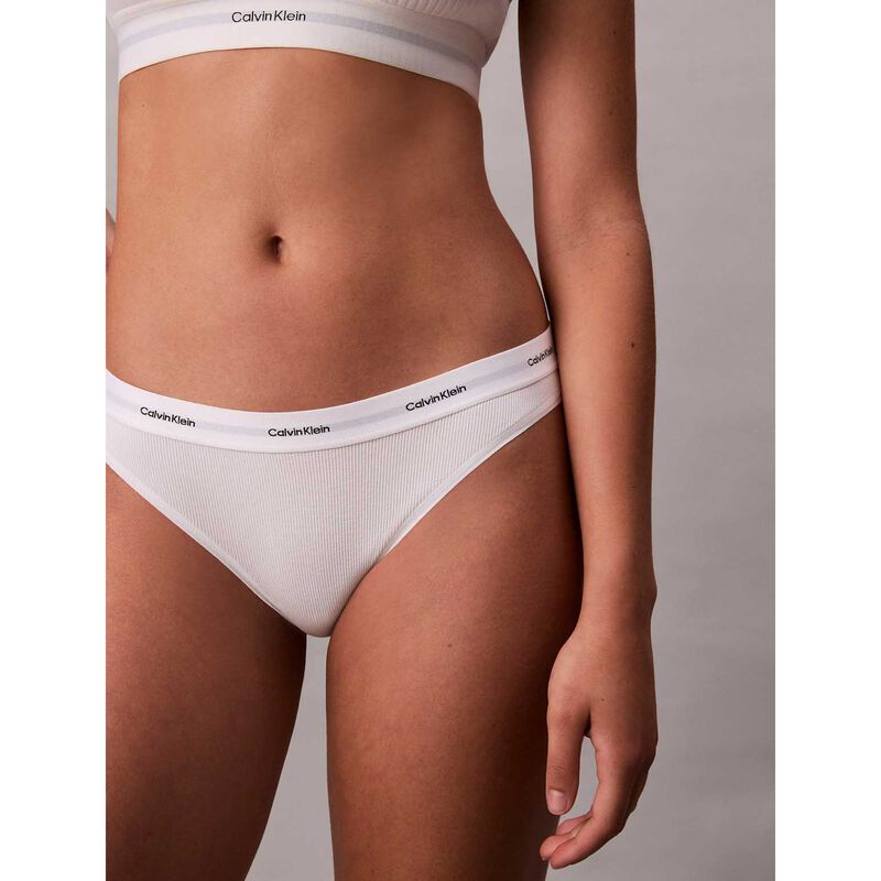 Calvin Klein Cotton Stretch Rib Bikini image number 2