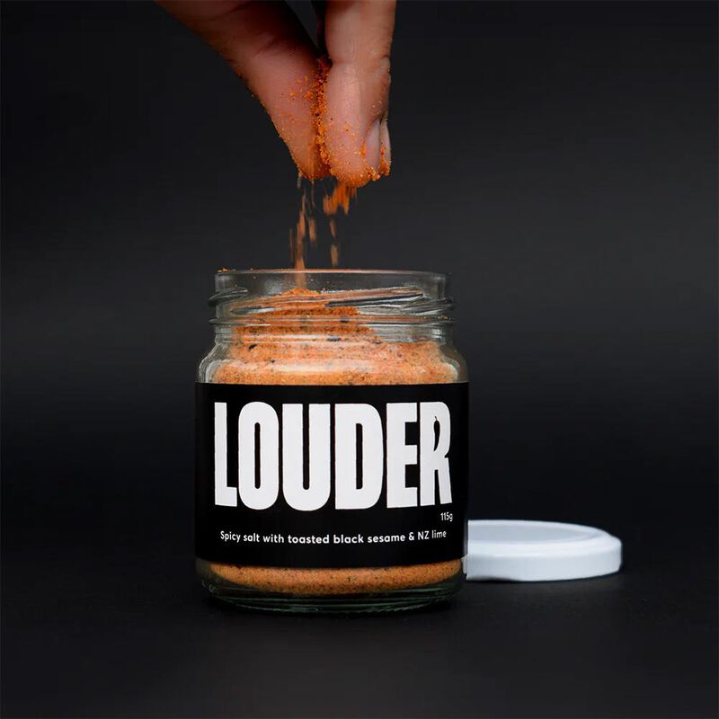 LOUDER Spicy Sesame Salt Seasoning 115g image number 1