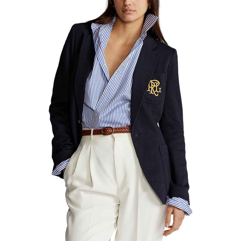 Polo Ralph Lauren Knit Cotton Blazer Ballantynes Department Store