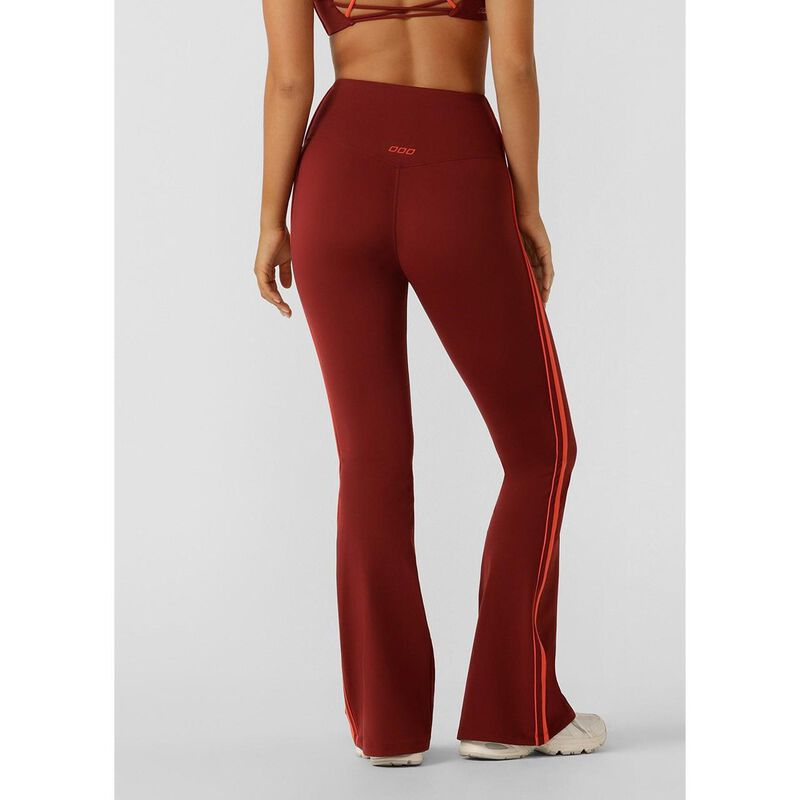 Lorna Jane Contrast Lotus Flared Full Length Leggings image number 1