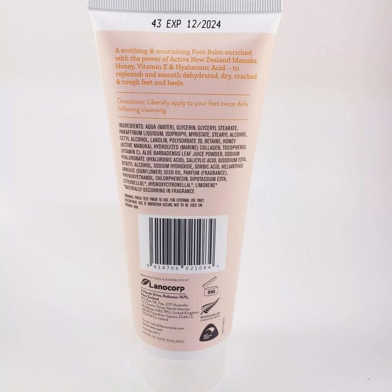 Lanocreme Vitamin C & Collagen Foot Balm 200g image number 1