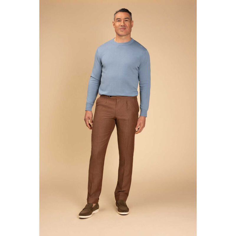 Rembrandt Como Dusty Blue Crew Neck image number 3