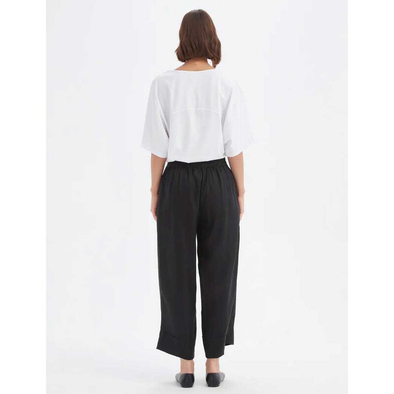 TIRELLI Wide Leg Linen Pant image number 1