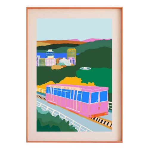 West Moor Design Wellington (A4 Unframed Print)