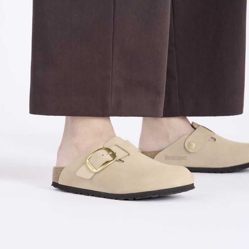 Birkenstock Boston Big Buckle Nubuck (Regular) image number 1
