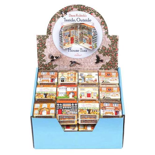Emma Bridgewater Inside Outside Cottages/Shops Tin - Assorted