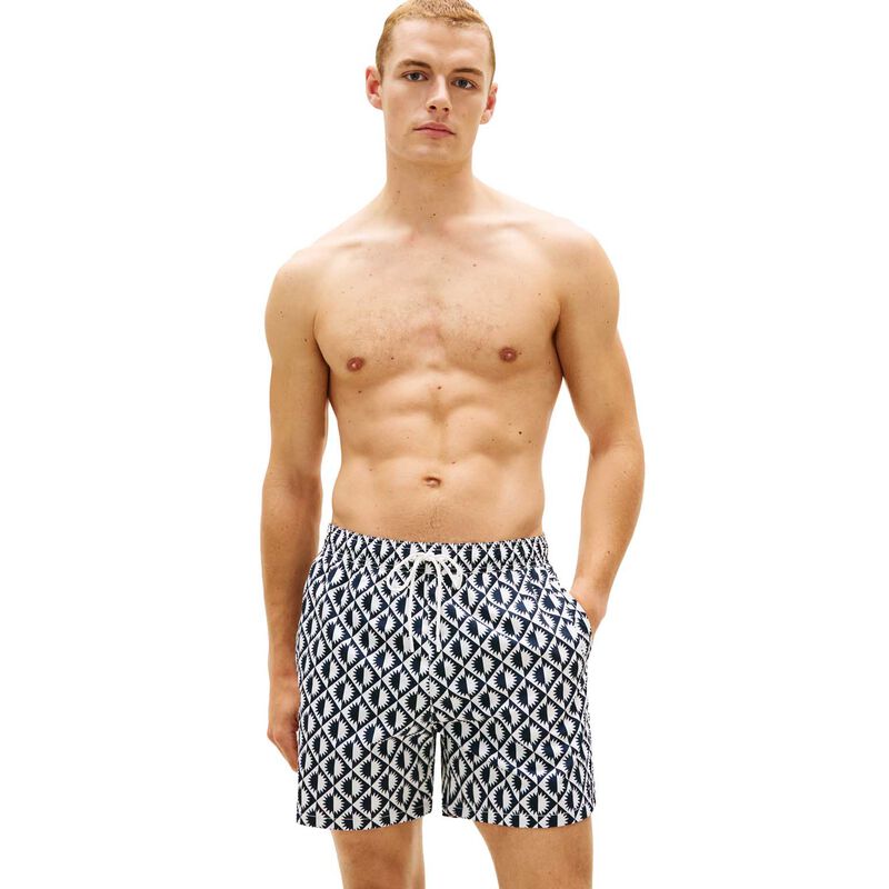 Tommy Hilfiger Print Mid Length Swim Trunks image number 0